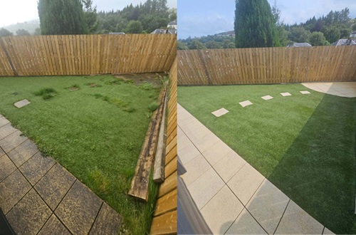 artificial grass cleaning manchester